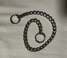 12 Inch Medium Dog Choke Chain Collar Pet Training Slip Metal