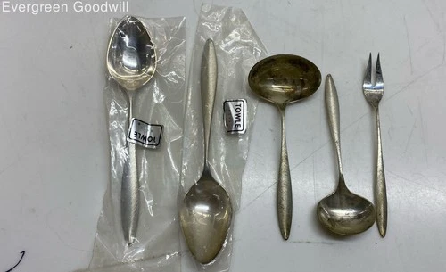 (C) Towle RSVP Sterling Silver Spoons Ladles Small Fork