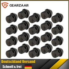 Radmuttern Muttern Schrauben M12x1,5 Geeignet für Ford Mondeo Alufelgen Schwarz