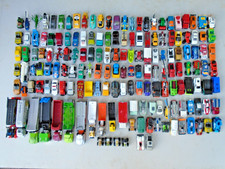 Large Lot Of 164 Hot Wheels  Matchbox Vehicles Cars Trucks Semi  Trailers etc.