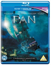 Pan Blu-Ray (2016) Hugh Jackman, Wright (DIR) cert PG FREE Shipping, Save £s