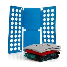 Wäschefalter Wäsche Faltbrett Wäschefaltbrett Hemd 70 x 60 cm blau klappbar