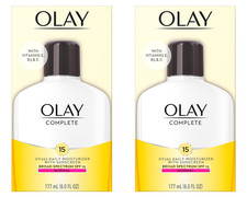 Face Moisturizer, Complete with Sunscreen SPF 15, Daily Facial Lotion for Normal