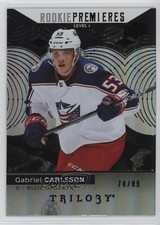 2017 Trilogy Rookie Premieres Level 1 Black Foil 74/99 Gabriel Carlsson #61 2rd
