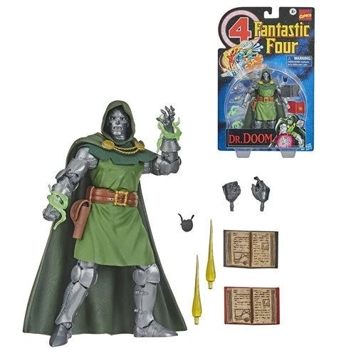 IN STOCK! Fantastic Four Marvel Legends Series 6" AF Doctor Doom BY HASBRO - Image 2 of 3
