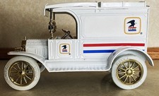 Ertl 1913 Model  T  USPS Delivery Bank Diecast 9532 made in 1989 USA