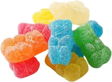 (Free Duty Tax) Sour Gummy Bears Candy – 1 lb Bulk Fruit Snacks Pack | Stron