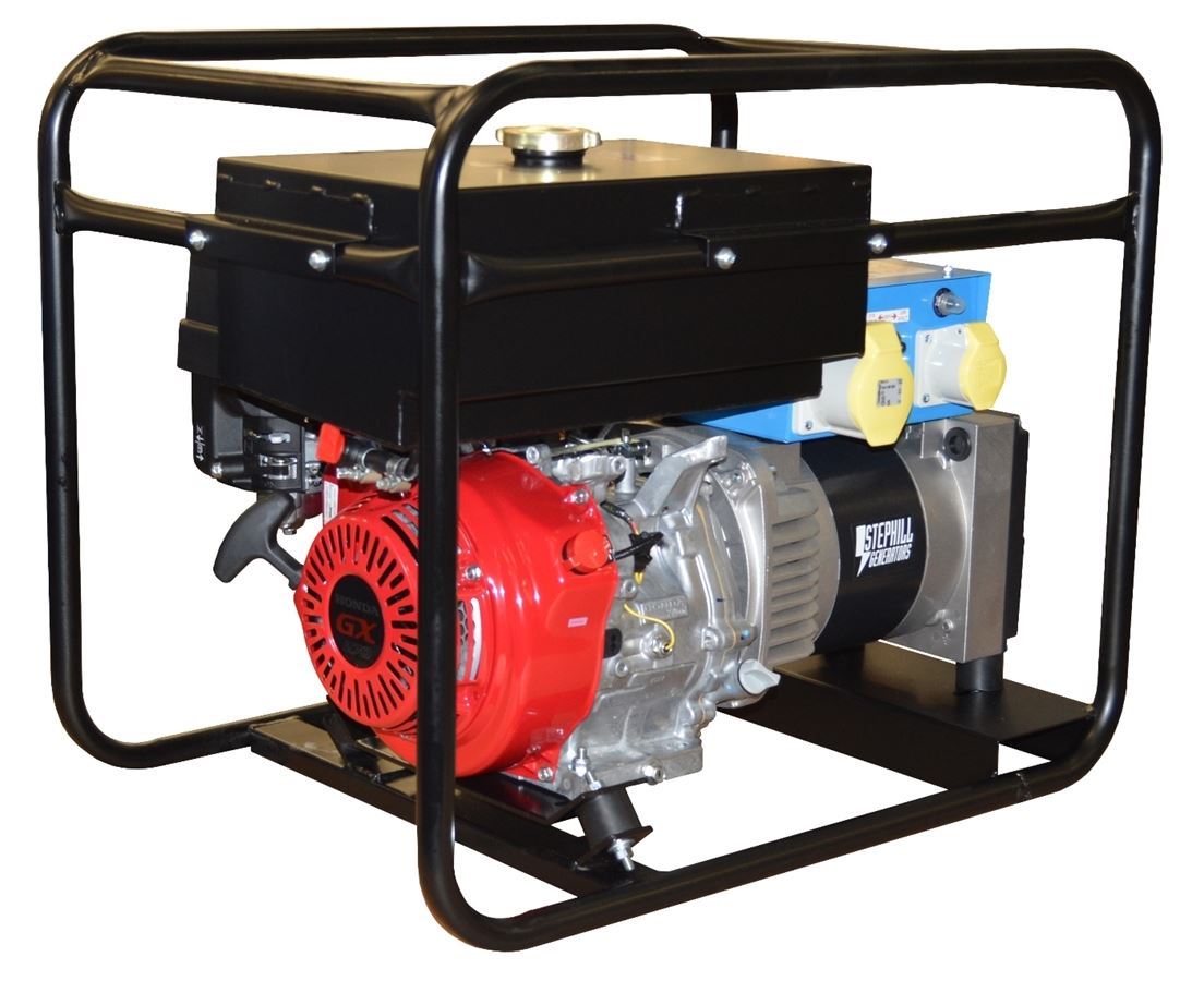 Stephill 5000HMSLR 5.0 kVA Honda GX270 Petrol Generator - STE-5000HMSLR