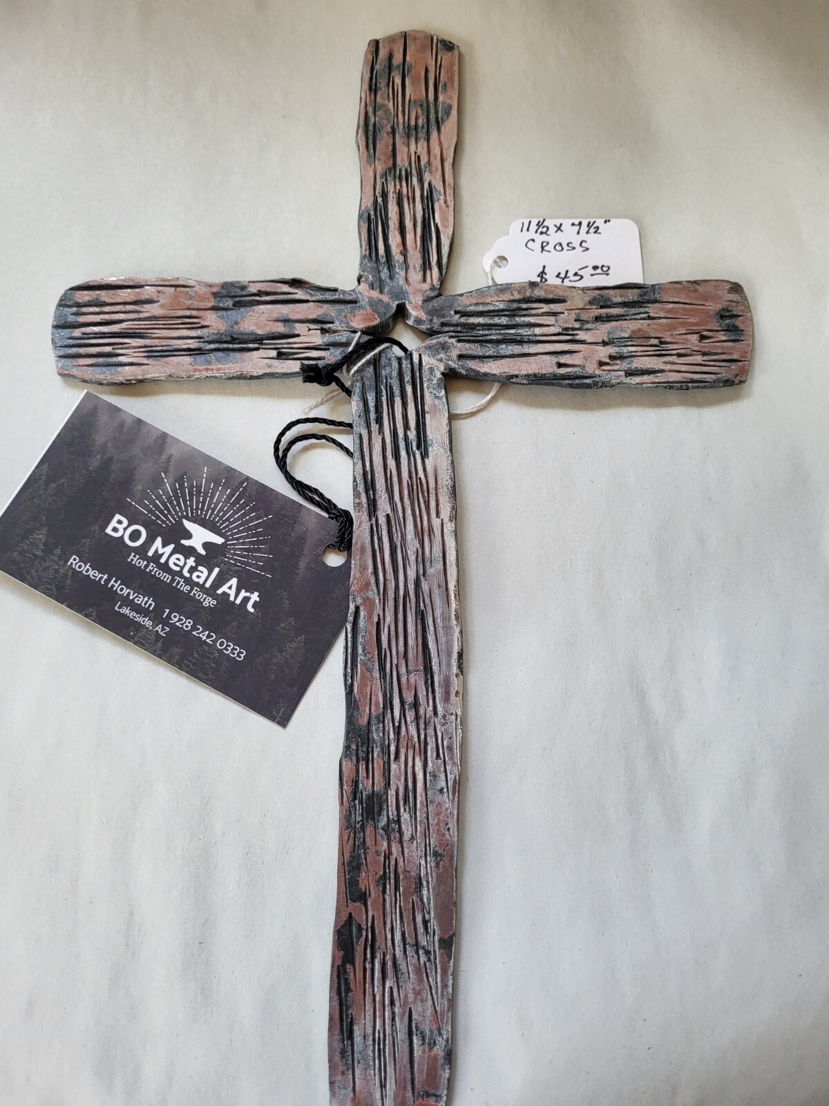 Western Rugged Cross Handmade Forged Old Rugged Cross #0026 | eBay