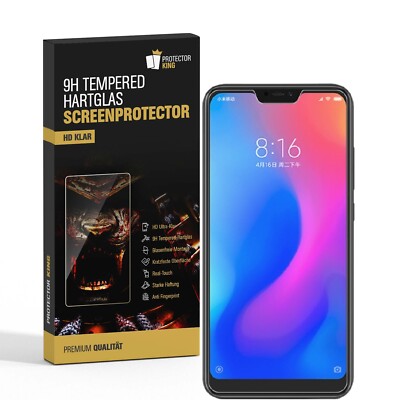 2x 9H Hartglas für Xiaomi Redmi Note 6 Pro Display Schutzglas Panzerfolie KLAR