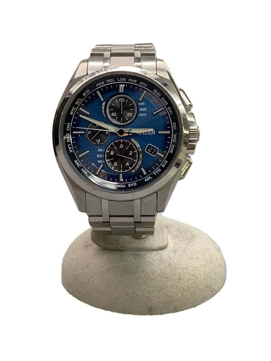 CITIZEN Solar watch analog NVY SLV Titanium H804 T018696 Eco Drive