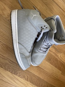 Nike Men's Jordan 1 Flight 5 Premium Grey White Size 10.5. 881434-003 | eBay