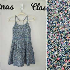 Sage Collective Floral Print Sport Racerback Active Dress Size XS