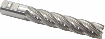 Hertel 1-1/4'', 6'' LOC, 1-1/4'' Shank, 8-1/2'' OAL, 6 Flute, Cobalt Square End M...