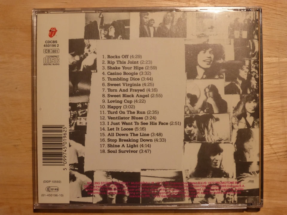 Rolling Stones -"Exile on Main ST" -CD Made in Japan- RAR OOP- Tumbling Dice - Bild 2 von 4