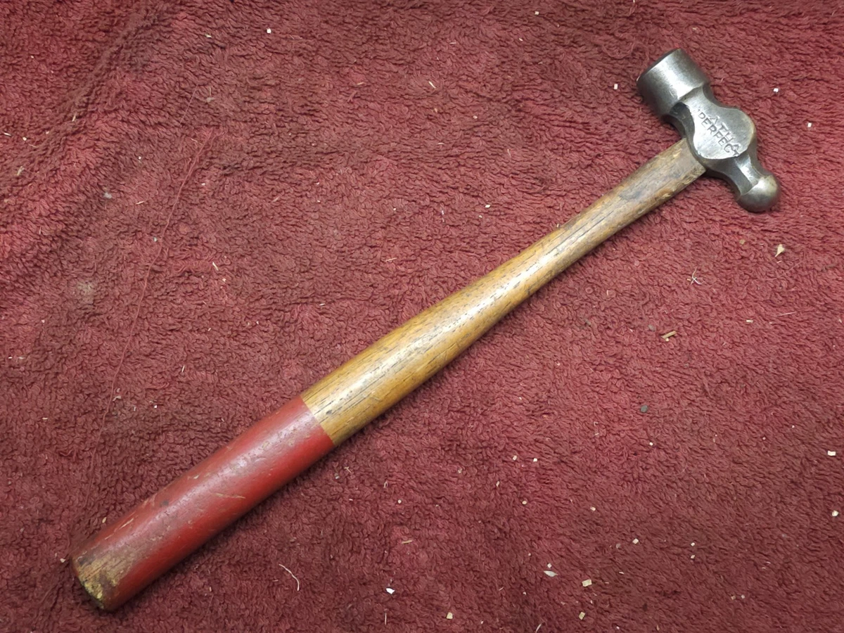 Vintage ATHA Imperfect 4 oz Ball Peen Hammer. 6.3 oz total weight