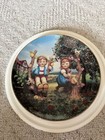APPLE TREE BOY AND GIRL-MI HUMMEL LITTLE COMPANIONS-DANBURY MINT COLLECTOR PLATE — photo 1