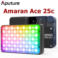 Aputure Amaran Ace 25c RGBWW Full Color Camera LED Video Light APP 2300K-10000K