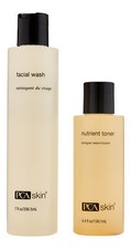 PCA Skin Nutrient Toner 4.4 oz  Facial Wash 7 oz. Skin Care System