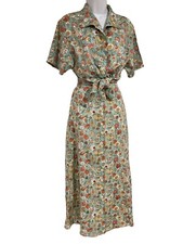 NWT Vtg Woolrich Cottagecore Grandmacore Prairie Floral Button Front Skirt Set M