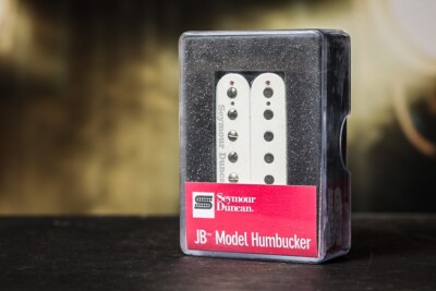 SEYMOUR DUNCAN SH-4 JB Model Humbucker PICKUP White Electric Guitar