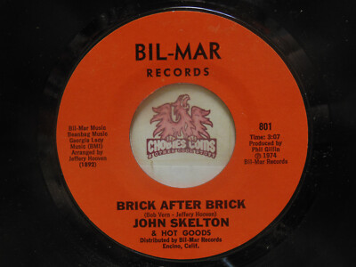 John Skelton & Hot Goods   Georgia Lady / Brick After Brick, 45 RPM VG (13K)