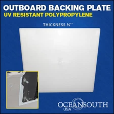 OUTBOARD TRANSOM MOUNTING BRACKET PLATE 2/3" thickness