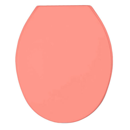 Asiento de inodoro ALLSTAR rosa asiento de inodoro gafas tapa de inodoro tapa de inodoro - Imagen 1 de 2