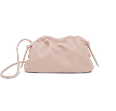Mansur Gavriel Mini Cloud Clutch Dahlia Pink NWT