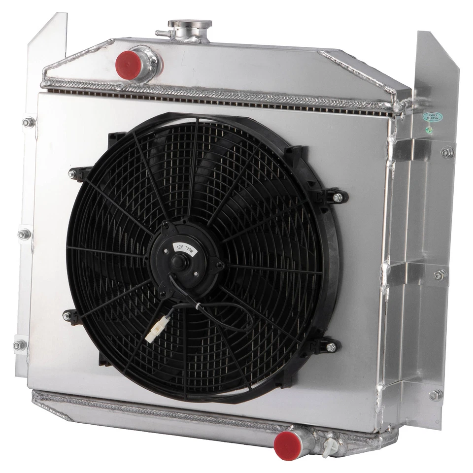 3Row Radiator Shroud Fan For 1949-52 Studebaker 2R6 2R10 2R11 2R14 2R17 L6 4.0L - Изображение 3 из 4