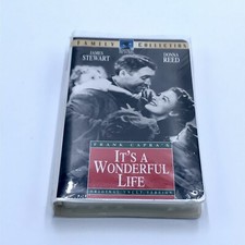 It's a Wonderful Life VHS 1993 Uncut James Stewart BRAND NEW SEALED Christmas