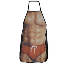 Sexy Male Adult BBQ Kitchen Chef Cooking Bib Apron