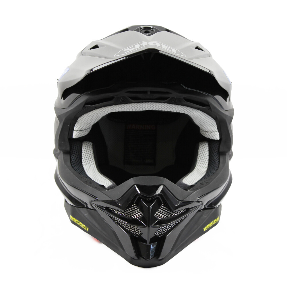 Shoei VFX-WR Black Gloss Off-Road Motorcycle Motocross ATV Shoei VFX-WR Black Gloss Off-Road Motorcycle Motocross ATV