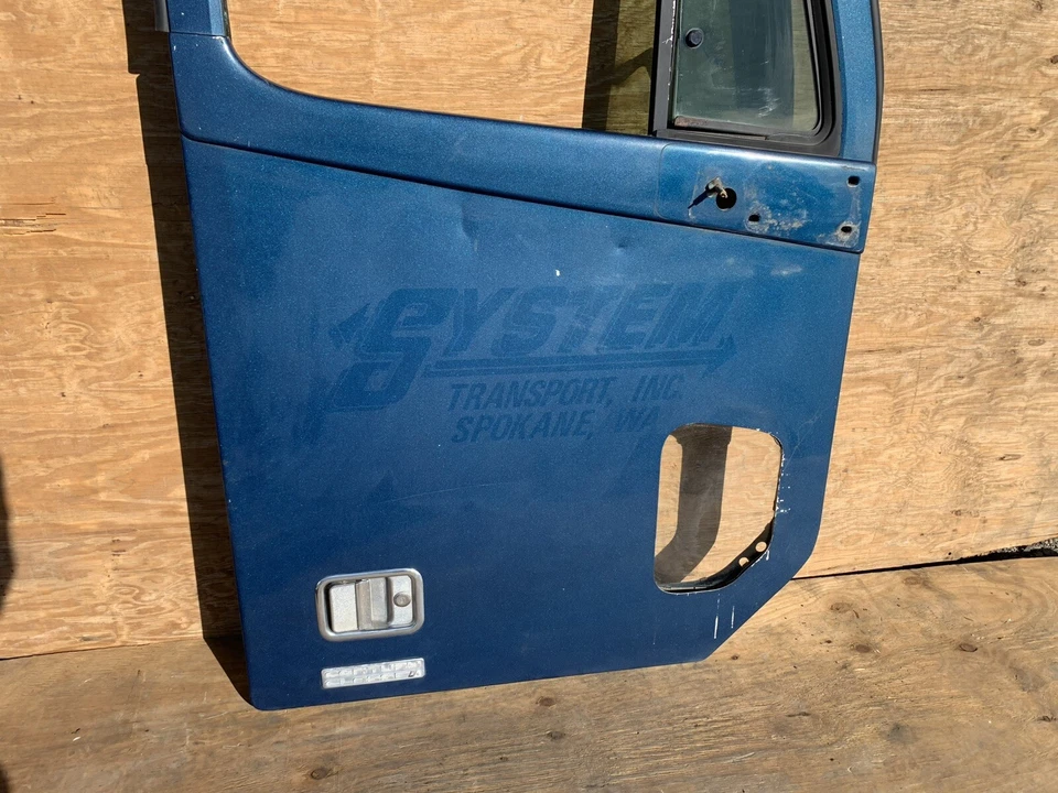 Freightliner Century Class 1998 lado del pasajero derecha puerta azul OEM Foto 4 de 4