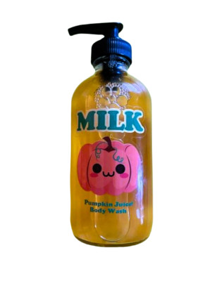 SUGAR MILK CO. Pumpkin Juice BODY WASH Shower Gel HALLOWEEN Thanksgiving SOAP