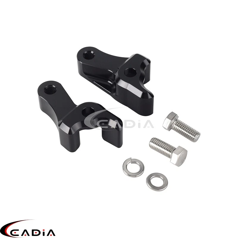 1" Inch Rear Drop Shock Extenders Lowering Kit For Harley Touring Electra Glide - Image 2 of 4