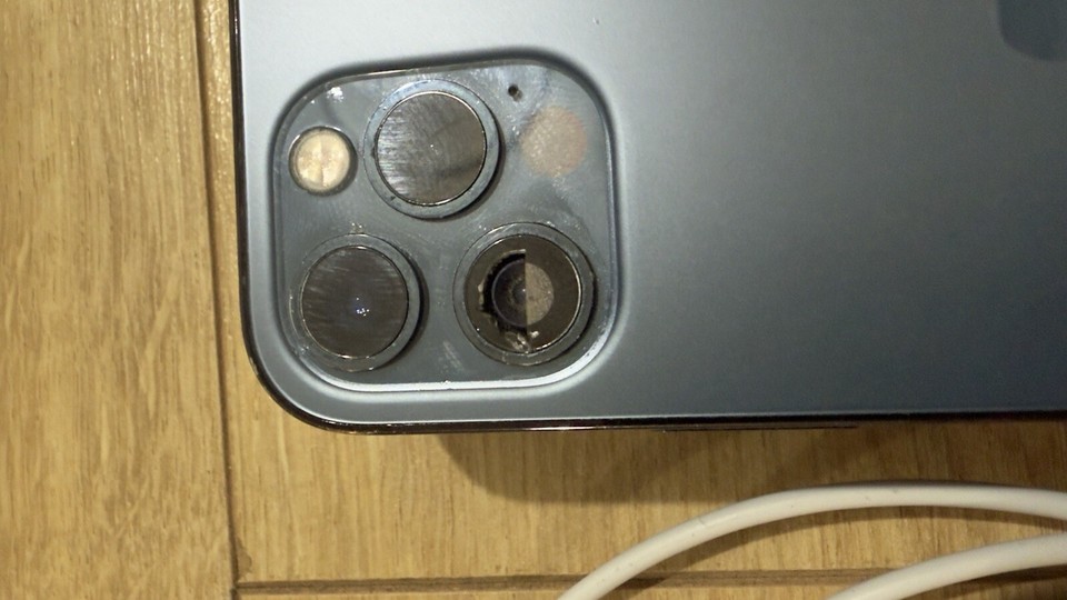 Apple iPhone 12 Pro 128GB Pacific Blue (Unlocked) 194252038420 eBay