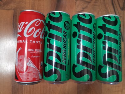 Coca Cola Sprite ZERO SUGAR Softdrink Erfrischungsgetränk  4x 0,33 L Neu
