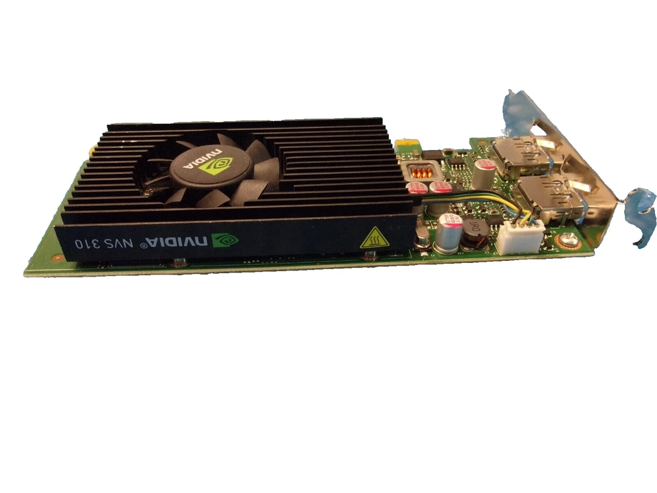 NVidia NVS 310 512MB PCI-e 2x DisplayPort low Profile Graphics Card - Image 3 of 4