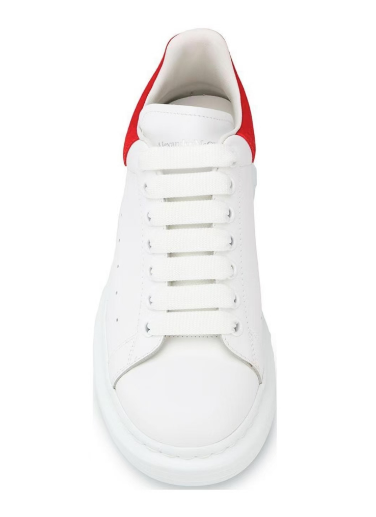 【Alexander Mcqueen】送料/関税込 OVERSIZED SNEAKERS Buy Alexander McQueen Oversized Sneaker 'Stamped - White