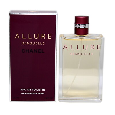 CHANEL ALLURE SENSUELLE EAU DE TOILETTE SPRAY 100 ML/3.4 FL.OZ. NIB