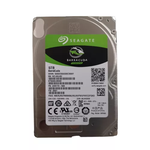 Seagate BarraCuda 5TB ST5000LM000 5400RPM SATA 2.5" Laptop HDD Hard Drive -15mm