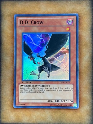 Yugioh D.D. Crow LCGX-EN234 Super Rare 1st Ed NM | eBay