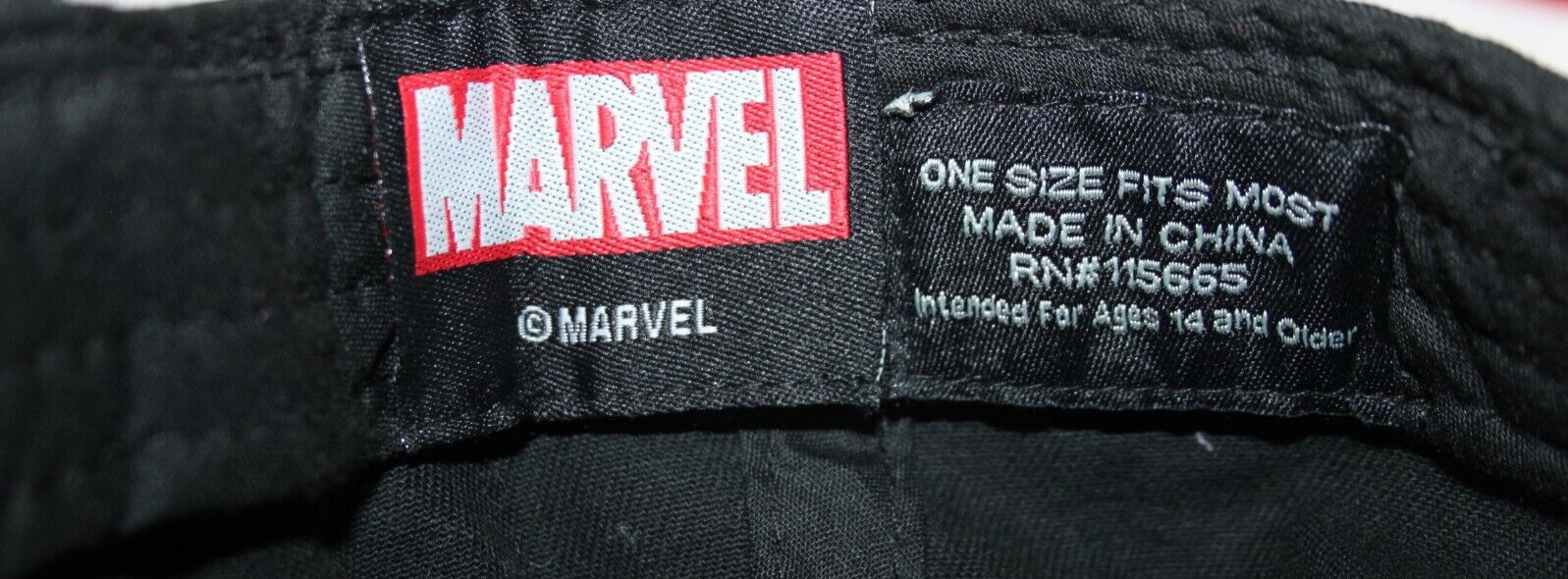 Marvel Deadpool Snapback Adjustable Hat Flat Bill… - image 6