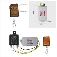 Motorcycle 12V Battery Disconnect Cut Off Isolator Master Switch Wireless Remote