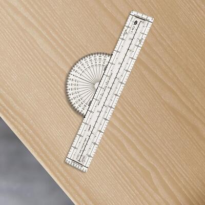 Plotter Aviation Slide Ruler Wiederverwendbare Pilotengeräte für den ...
