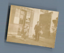 Le garde champêtre bat le tambour Vintage citrate print.  Tirage citrate  4x