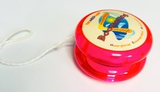 The Ned Show Yoyo Boomerang Red Collectible Yo Yo Toy Never Give Up