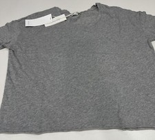 American Vintage- Women's Light Grey Short Sleeve Vintage T-shirt- Size M
