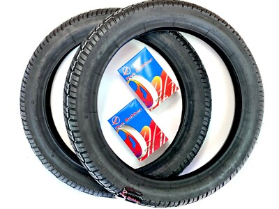 Simson SET 2x Reifen 2x Schlauch 2.75-16 2 3/4x16 für S50 S51 S70 S53 KR51/1 /2